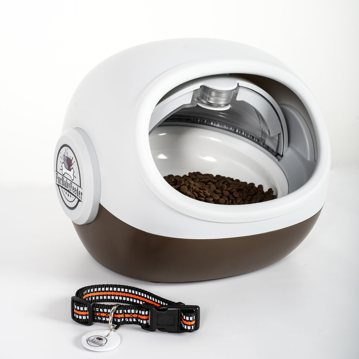 FurBabyFeeder Sphere Automatic RFID Cat Feeder 3-Tag Bundle for Multi-Pet Homes