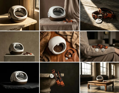 Automation - FurBabyFeeder Sphere Automatic RFID Cat Feeder 2-Tag Bundle for Multi-Pet Homes