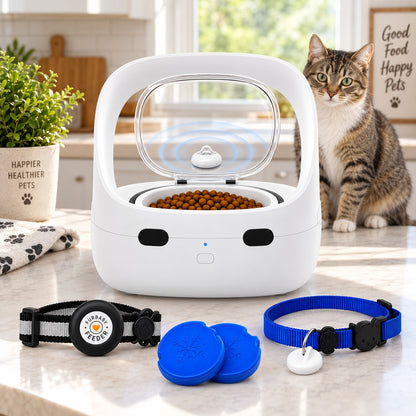 FurBabyFeeder Mini Supreme Bundle - Includes 2 RFID Tags + 2 Ice Packs