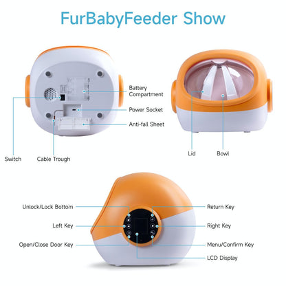 Furbabyfeeder Sphere Pet Feeder Show