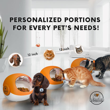 FurBabyFeeder Sphere – Automatic RFID Microchip Pet Feeder for Secure Pet Meals